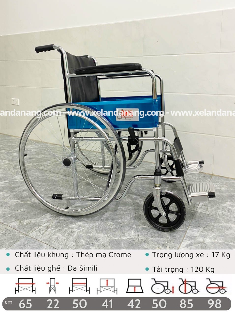 Xe lăn Lucass X9 - Cửa hàng xe lăn 0935057074