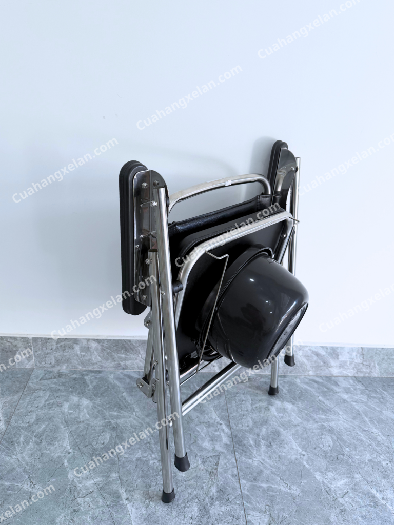 Ghế bô tắm, vệ sinh khung inox Lucass G87