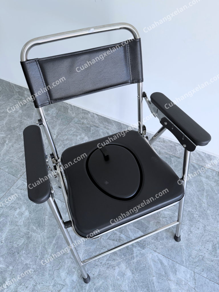 Ghế bô tắm, vệ sinh khung inox Lucass G87