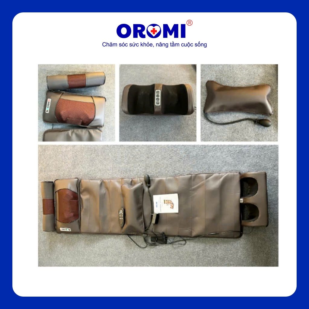 Đệm massage toàn thân cao cấp Oromi DMX-01A