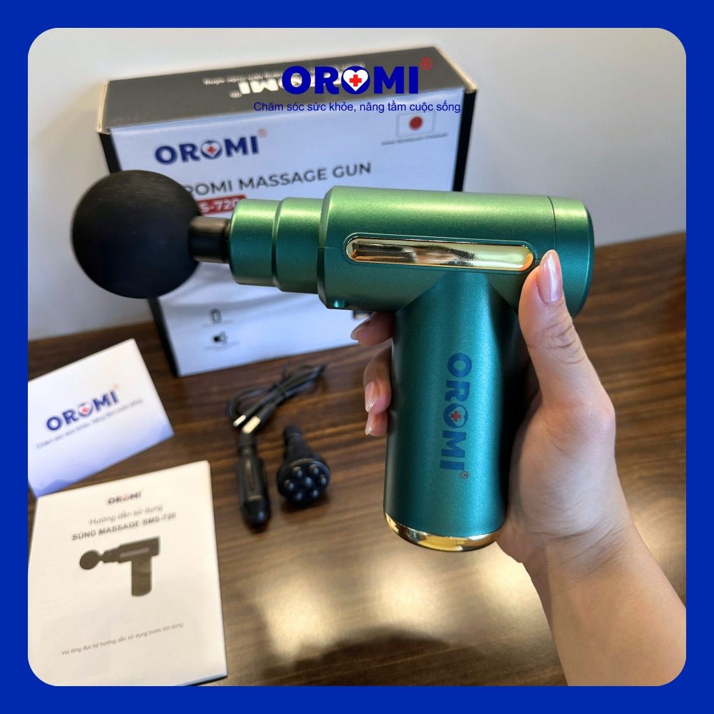 Súng massage cầm tay mini Oromi SMS-720 tại Đà Nẵng