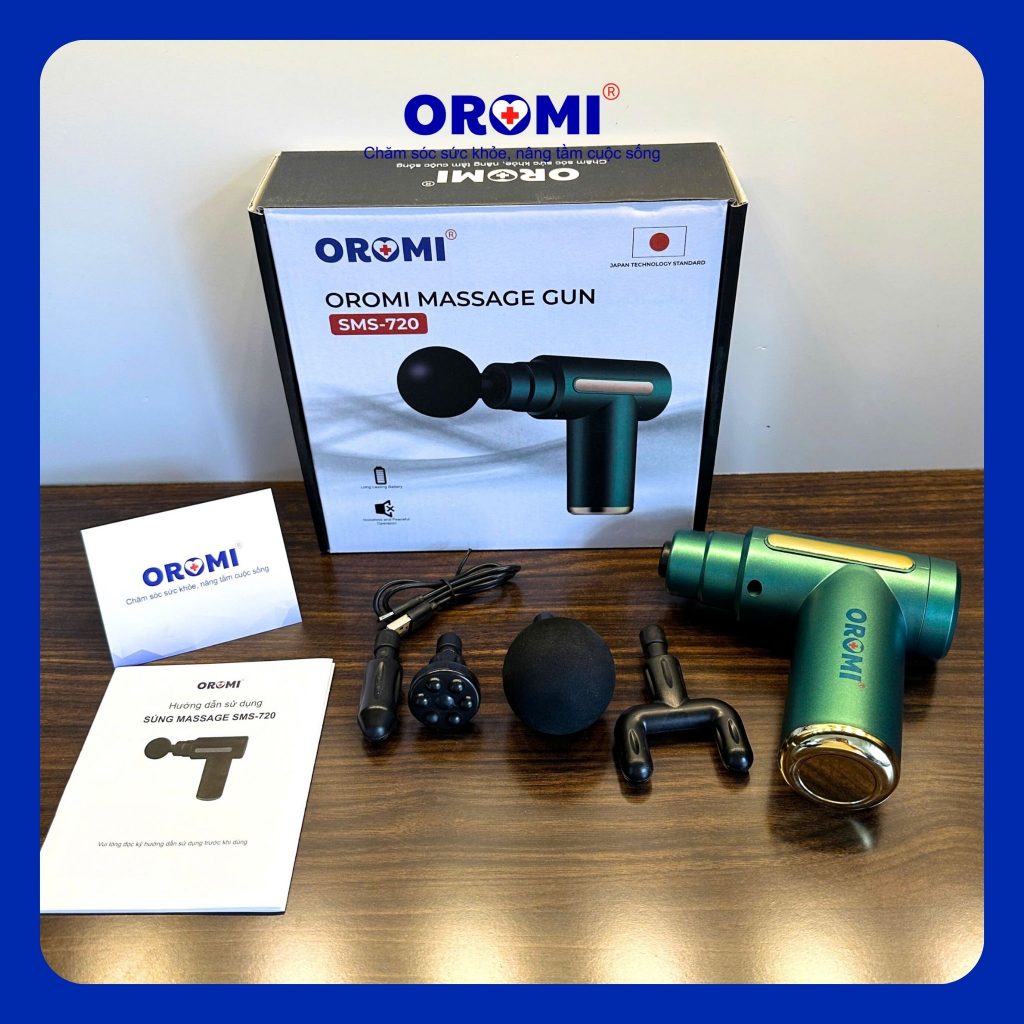 Súng massage cầm tay mini Oromi SMS-720