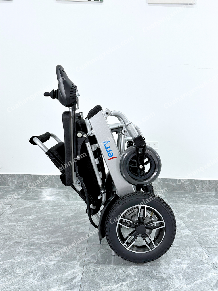 Xe lăn điện gấp gọn Jerry 6012A
