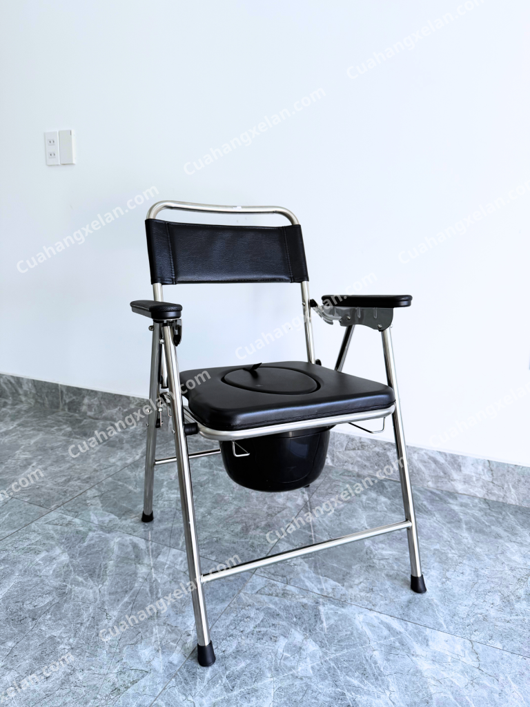 Ghế bô tắm, vệ sinh khung inox Lucass G87