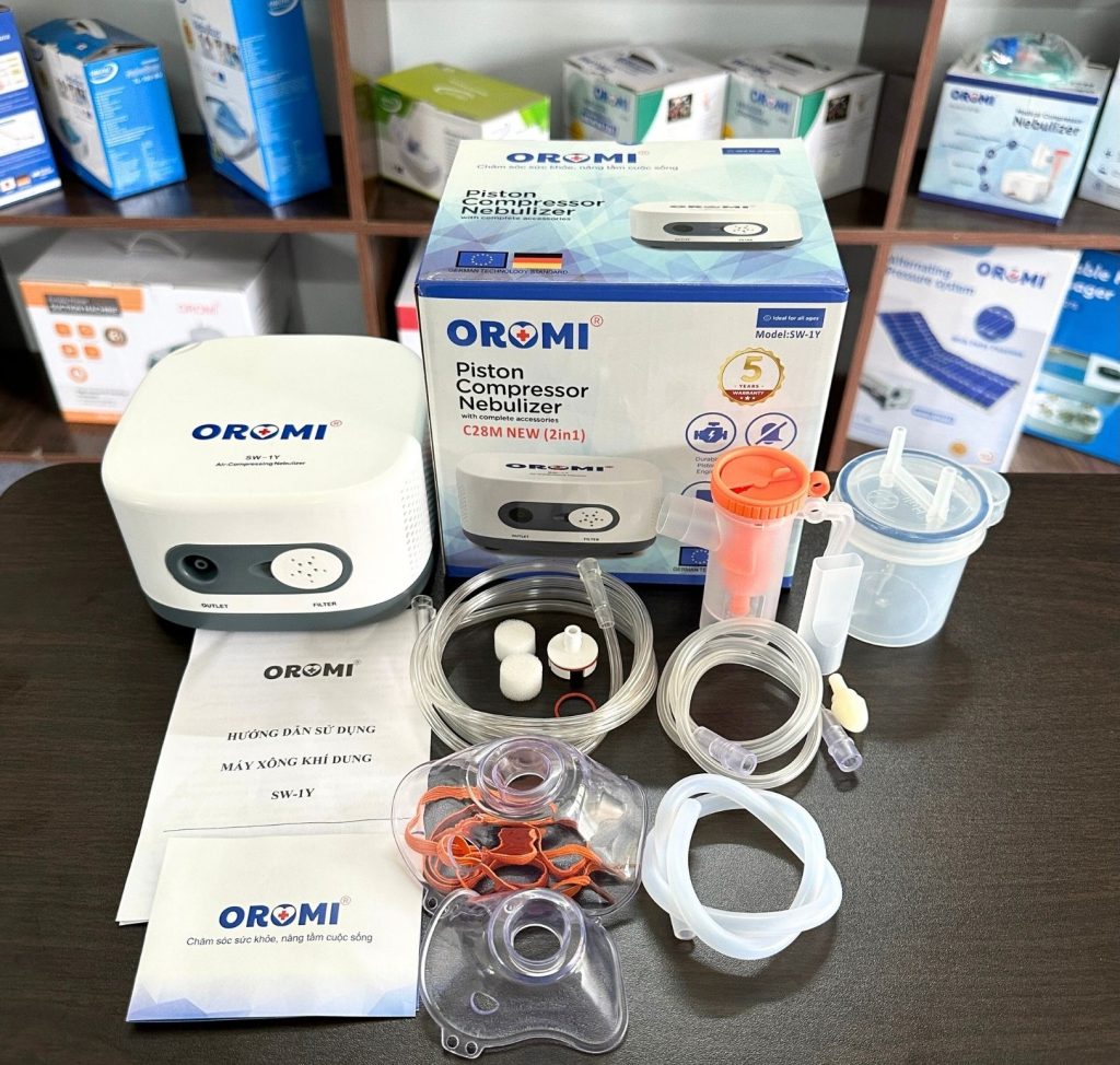 Máy xông khí dung & hút mũi Oromi SW-1Y tại Đà Nẵng