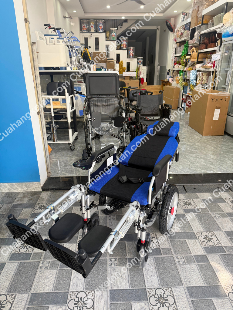 Xe lăn điện Jerry 1803X ngả nằm