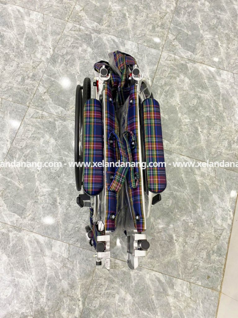 Xe lăn X63 - Cửa hàng xe lăn 0935057074 - Mẫu xe lăn khung nhôm tại Đà Nẵng