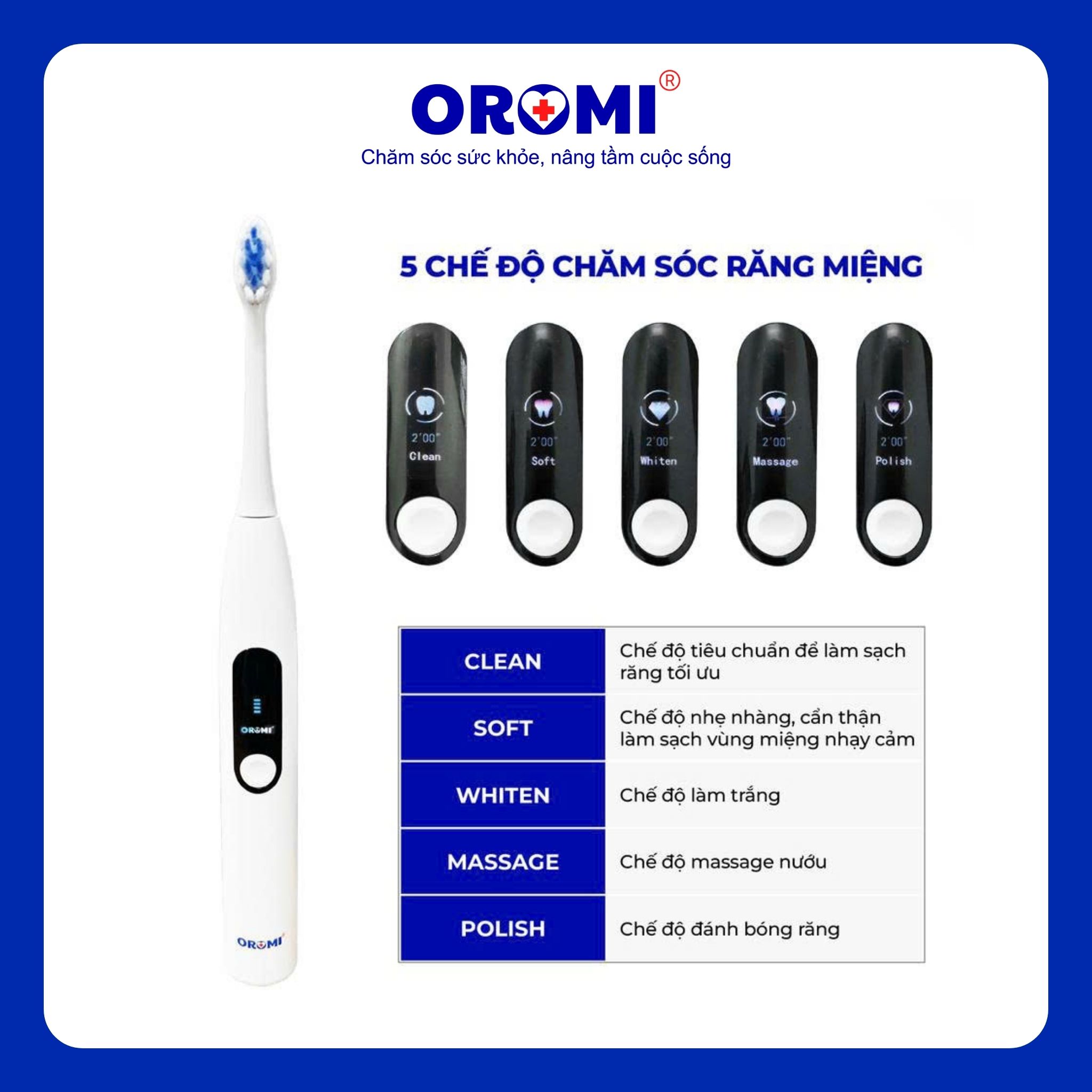 Bàn chải điện Oromi BC-2409