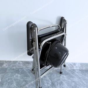 Ghế bô tắm, vệ sinh khung inox Lucass G87