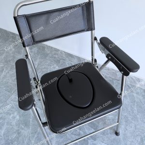 Ghế bô tắm, vệ sinh khung inox Lucass G87