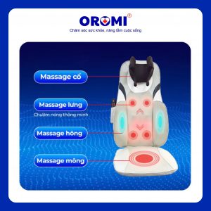Đệm ghế massage cao cấp Oromi DMX-911