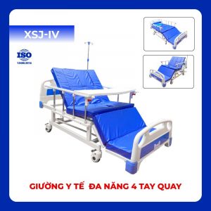 Giường y tế Oromi 4 tay quay XSJ-IV tại Đà Nẵng