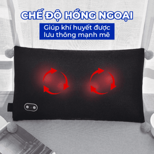 Gối massage 2 trong 1 Oromi S1