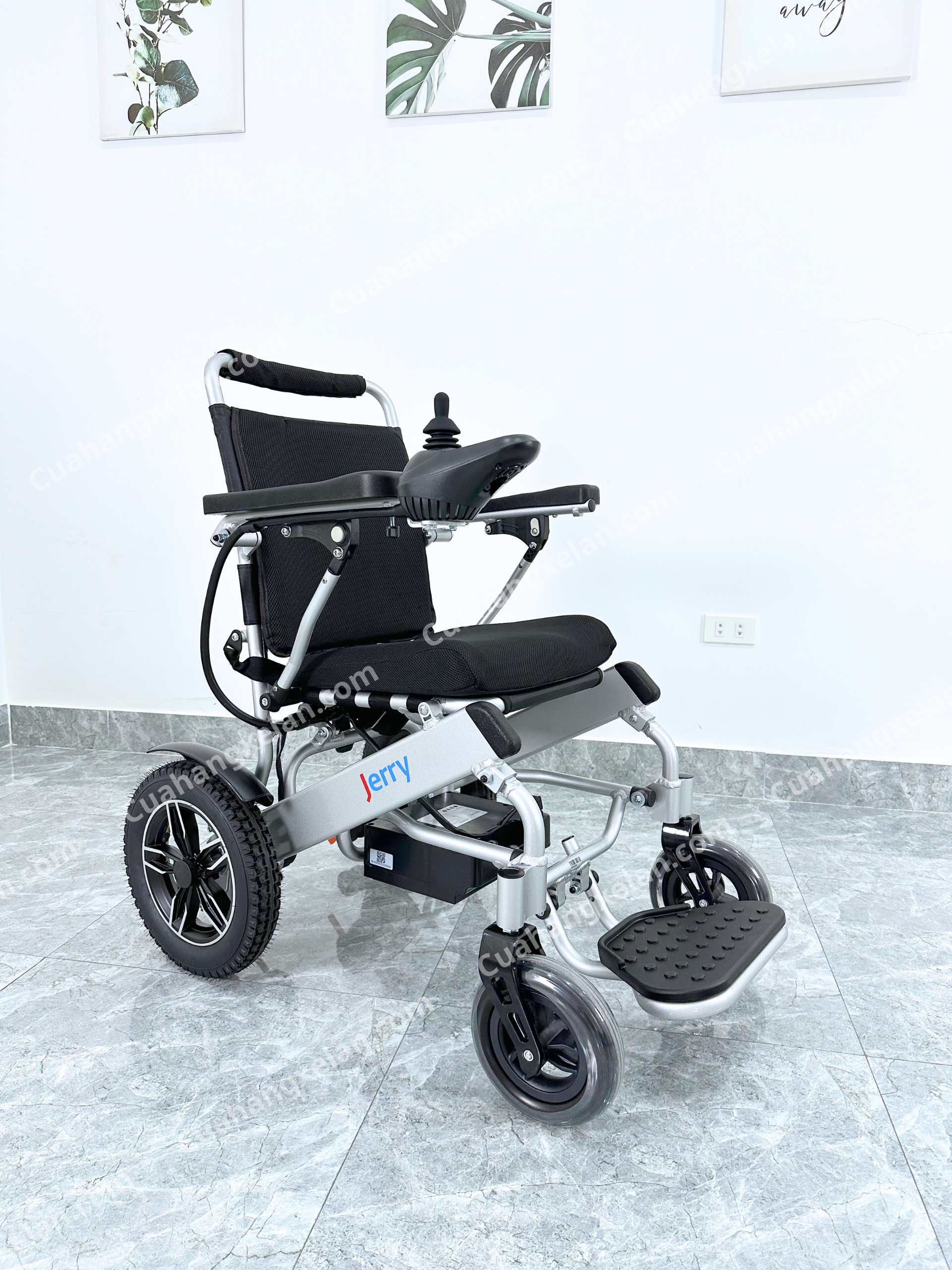 Xe lăn điện gấp gọn Jerry 6012A tại Đà Nẵng