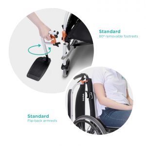 Xe lăn nâng cấp tiện ích Karma Agile